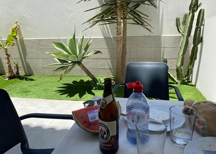 Corralejo Bristol Terrace Apartment Con Giardino Privato Esterno
